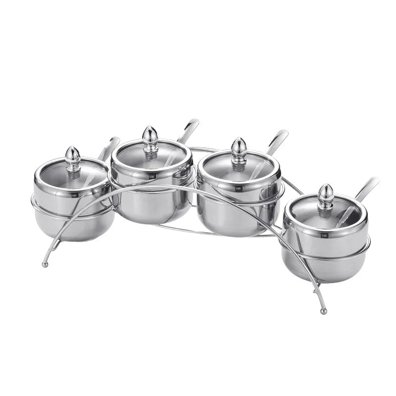 Stainless Steel Seasoning Tank Buffet Restaurant Container Storage Tank | Bowlift