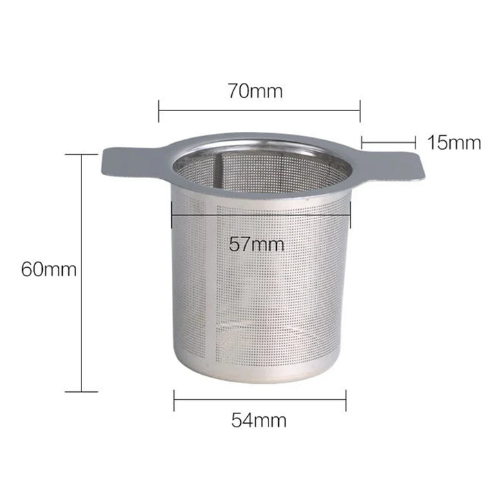 Stainless Steel Tea Leak Filter Reusable Tea Infuser Teapot Strainer | Bowlift