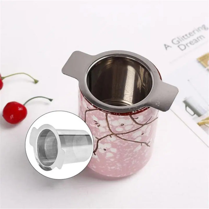Stainless Steel Tea Leak Filter Reusable Tea Infuser Teapot Strainer | Bowlift