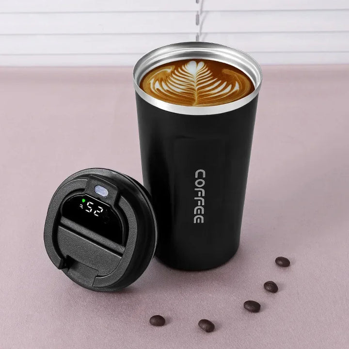 BowLift | Stainless Steel Thermo Mug with Smart Temperature Display - TempMate