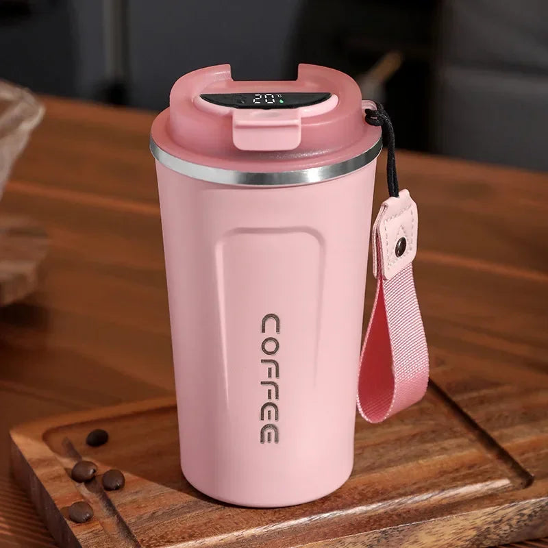 BowLift | Stainless Steel Thermo Mug with Smart Temperature Display - TempMate