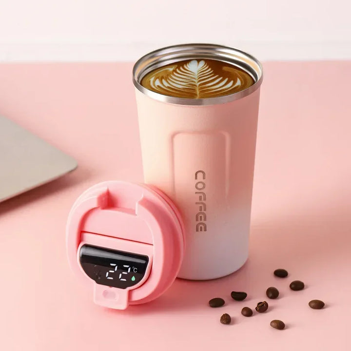 BowLift | Stainless Steel Thermo Mug with Smart Temperature Display - TempMate