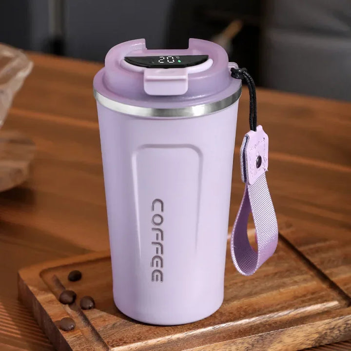 BowLift | Stainless Steel Thermo Mug with Smart Temperature Display - TempMate