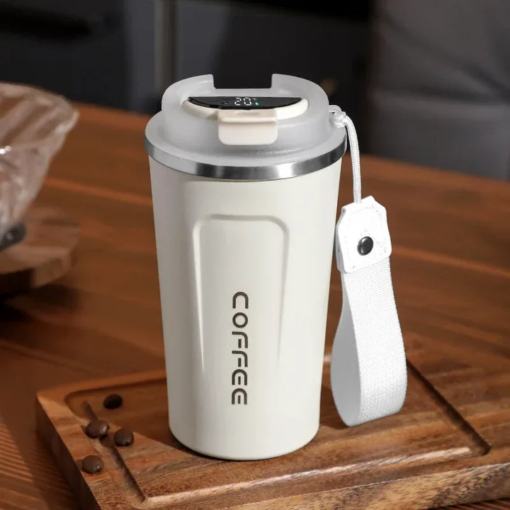 BowLift | Stainless Steel Thermo Mug with Smart Temperature Display - TempMate