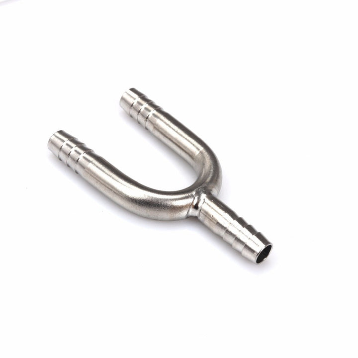 Stainless Steel U Shaped Hose Barb Tee 3 Way Beer Hose Connector | Bowlift