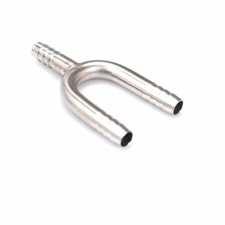 Stainless Steel U Shaped Hose Barb Tee 3 Way Beer Hose Connector | Bowlift
