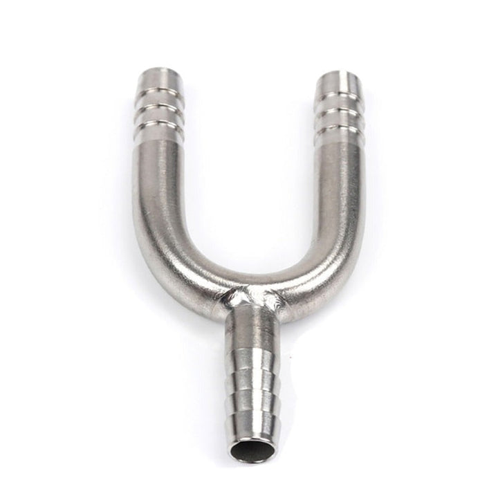 Stainless Steel U Shaped Hose Barb Tee 3 Way Beer Hose Connector | Bowlift