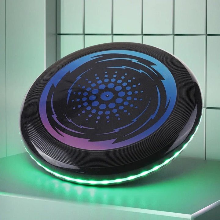 BowLift | STARSPIN – LED Light-Up Frisbee for Nighttime Outdoor Play