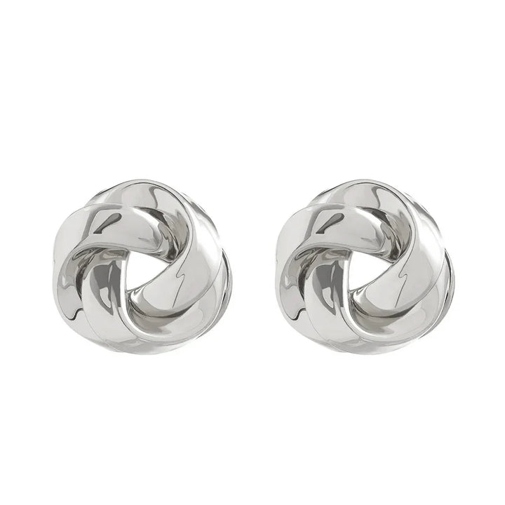 BowLift | Statement Pretzel Spiral Twist Earrings