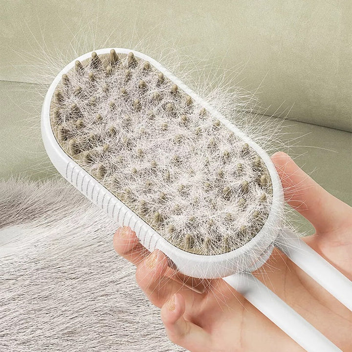 BowLift | Cat Steam Brush For Pet Grooming