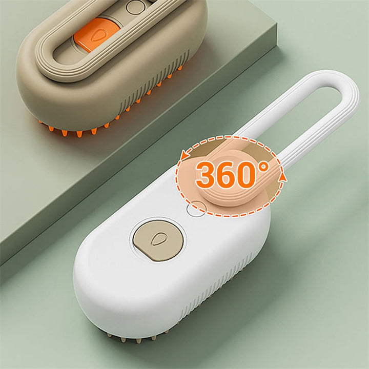 BowLift | Cat Steam Brush For Pet Grooming