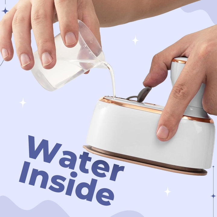 BowLift | SteamEase Go – Compact Travel Garment Steamer for Quick Wrinkle Removal