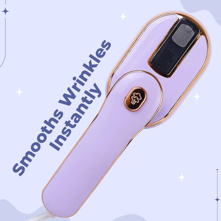BowLift | SteamEase Go – Compact Travel Garment Steamer for Quick Wrinkle Removal