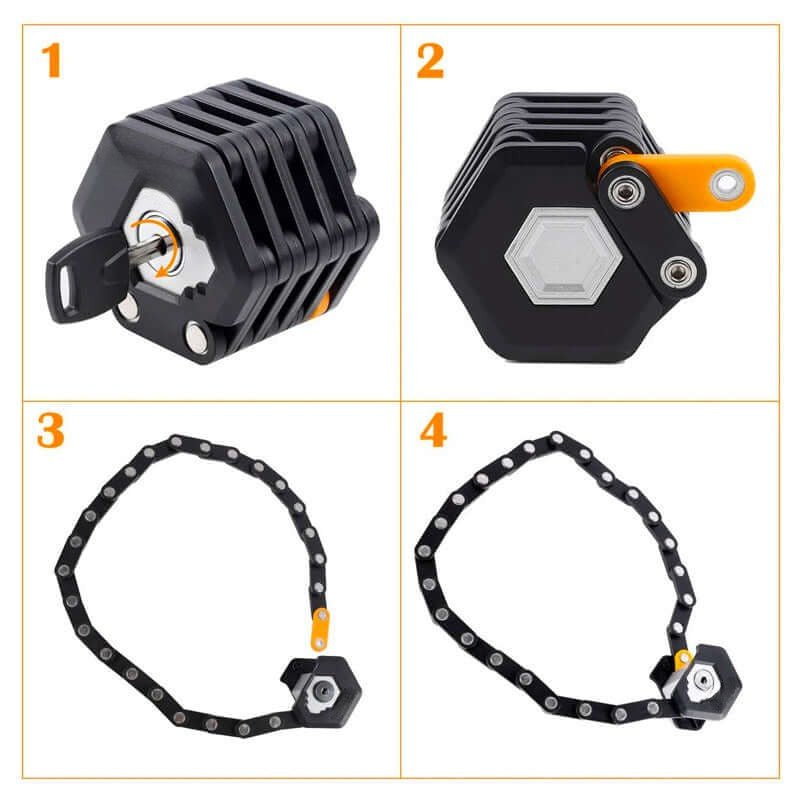 BowLift | Steelcore – Heavy-Duty Bike Lock with Advanced VSR Security System