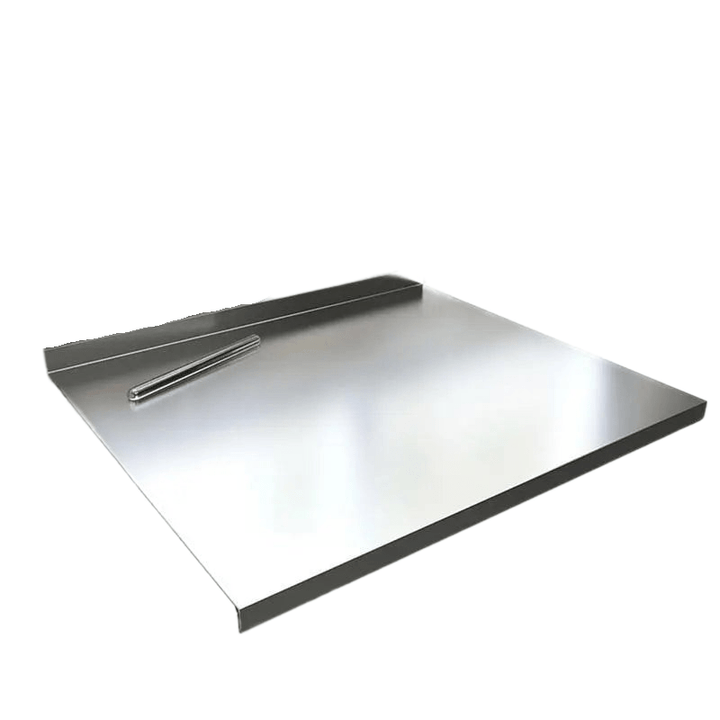 BowLift | STEELCUT PRO – Stainless Steel Cutting Board with Anti-Slip Base & Integrated Lip
