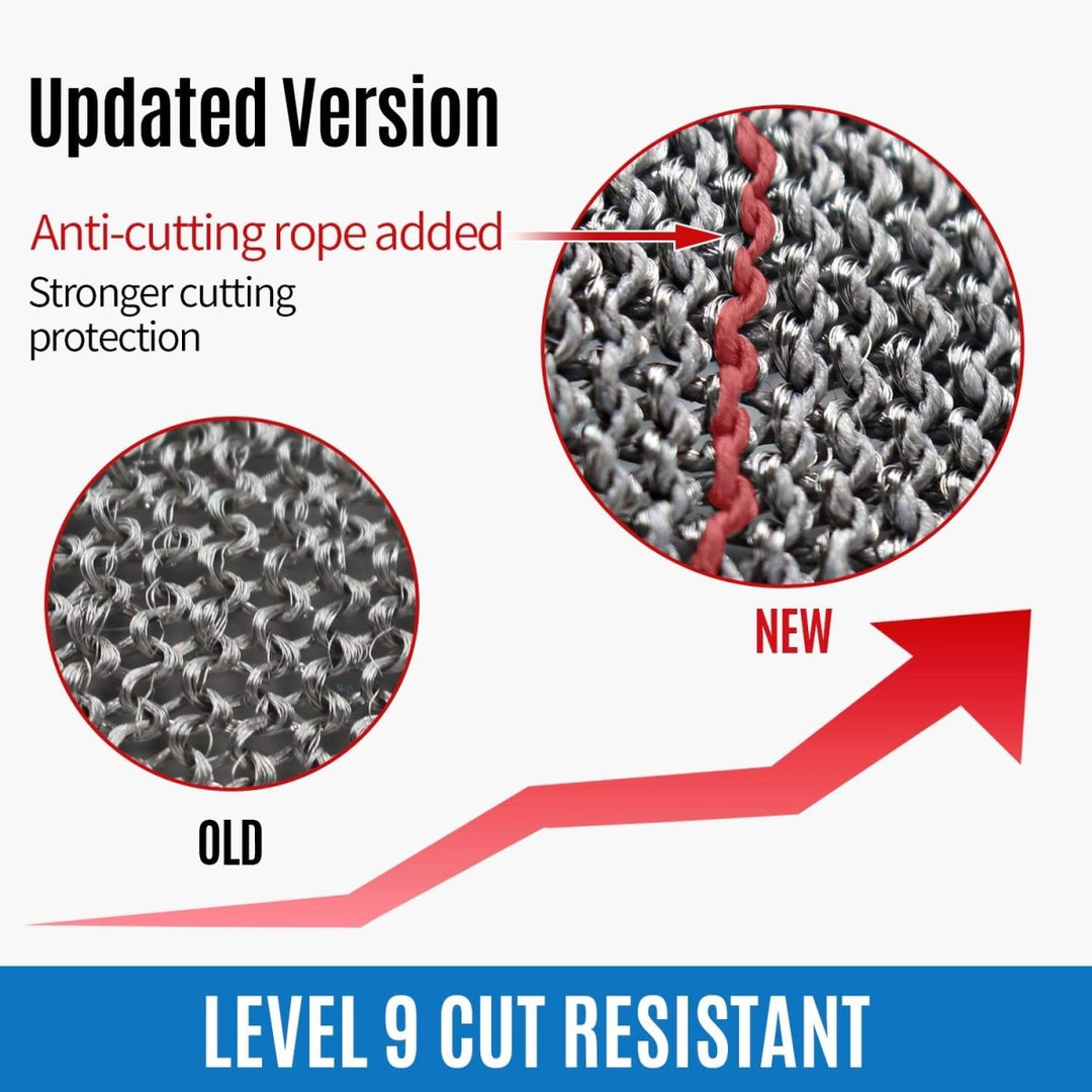 BowLift | METALMESH PRO – Stainless Steel Safety Gloves with Maximum Cut Resistance
