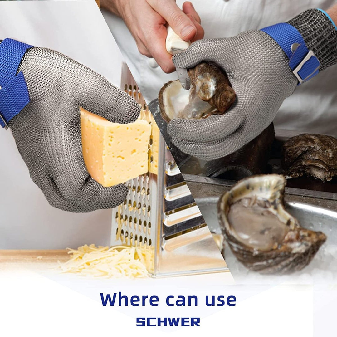 BowLift | METALMESH PRO – Stainless Steel Safety Gloves with Maximum Cut Resistance