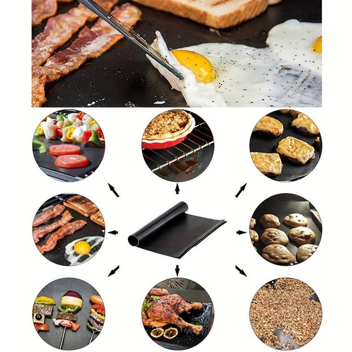 Grill/roast mat Teflon non-stick (5 pieces) | Bowlift