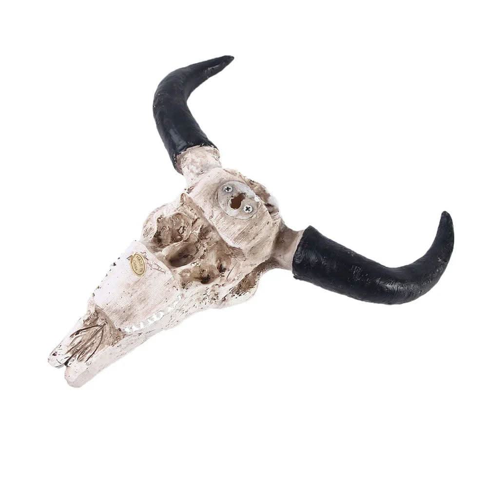 BowLift | Decorative Resin Longhorn Skull Wall Art