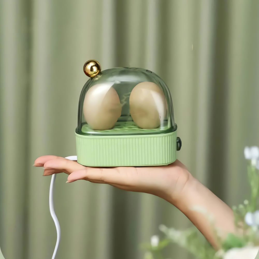 BowLift | Electric Egg Cooker - Quick & Beautiful Breakfast | Compact Design