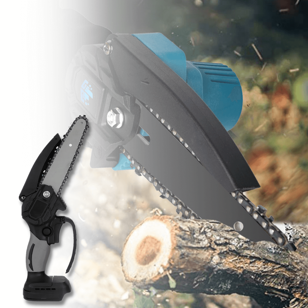 BowLift | Stormblade Electric Mini Chainsaw – Lightweight 1200W Pruner for 18V Makita Batteries