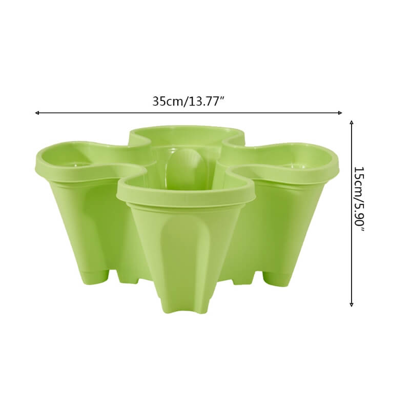 BowLift | StrawberryStack Space-Saving Stackable Planters