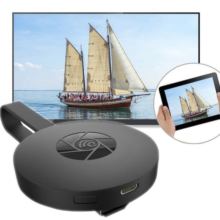 BowLift | Wireless HDMI Streamer VisionCast One | Full HD 1080P | Wireless & Plug-and-Play | For Movies, Presentations & Gaming
