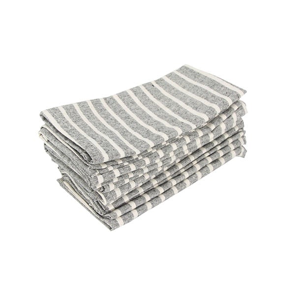 BowLift | Striped Fabric Napkins (Set of 12)