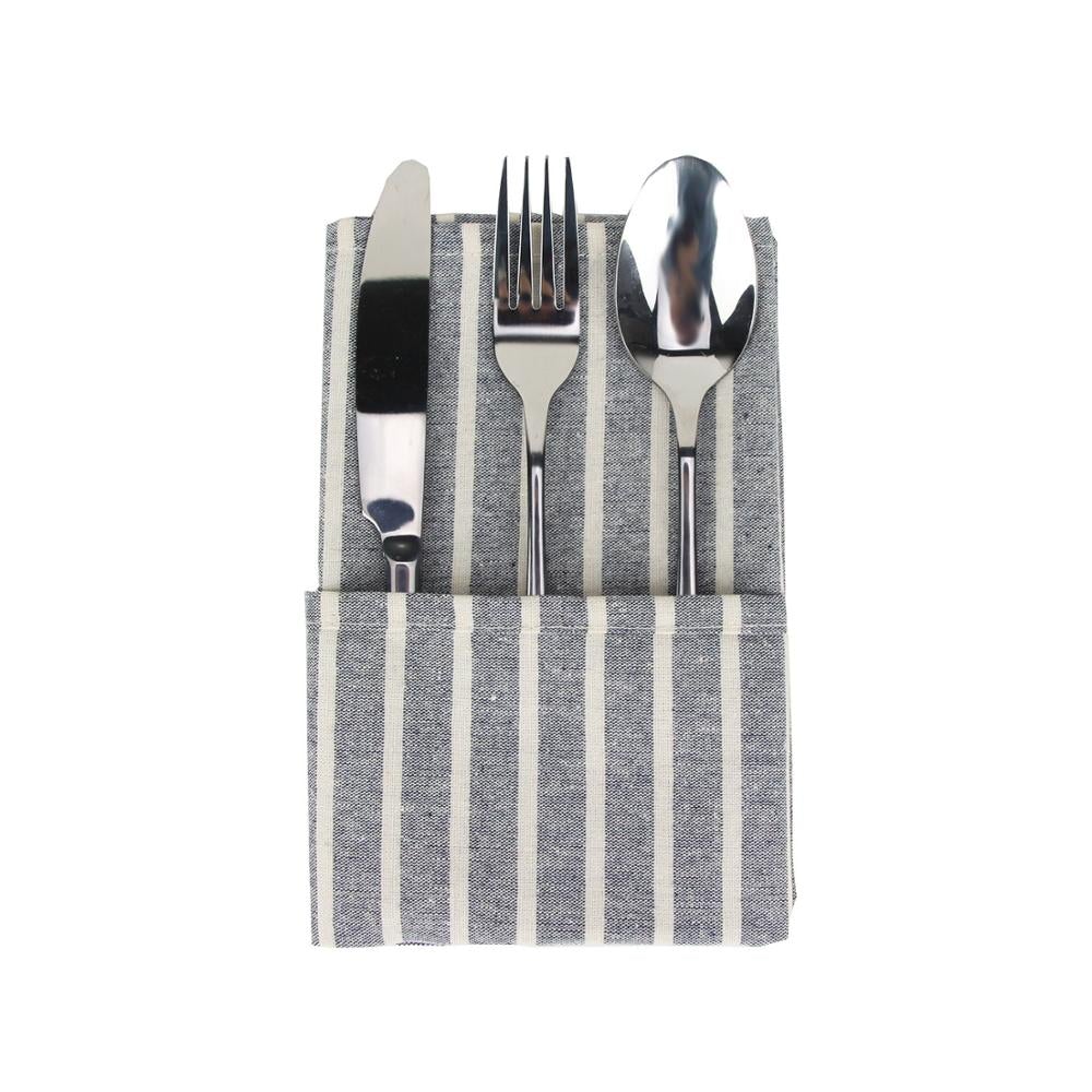 BowLift | Striped Fabric Napkins (Set of 12)