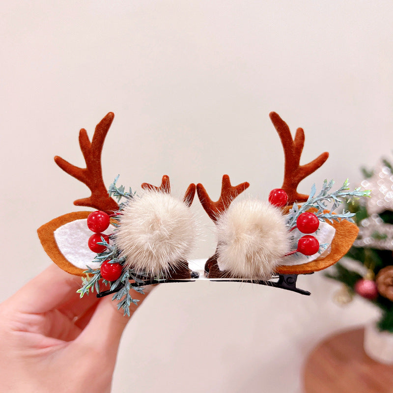 BowLift | Reindeer Antlers Xmas Hair Clip