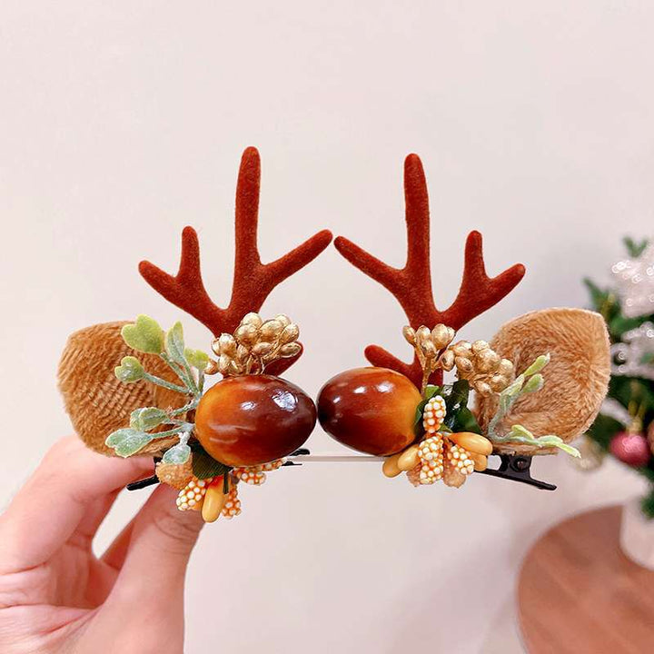 BowLift | Reindeer Antlers Xmas Hair Clip