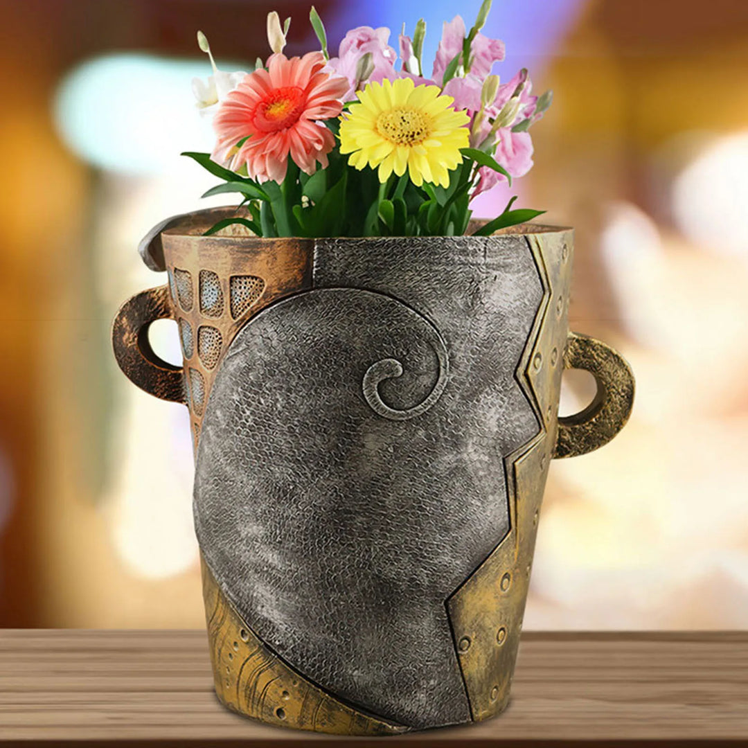 BowLift | Stylish Abstract Art Plant Pot Ornaments - RetroVisage