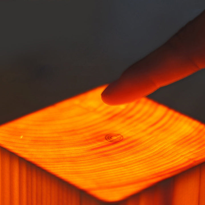 BowLift | Stylish LED Table Lamp - WoodGlow