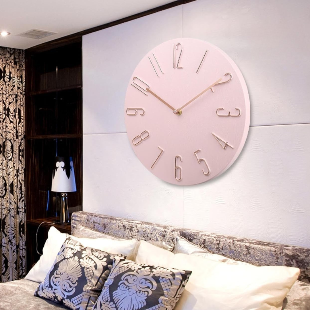 BowLift | Silent Modern Quartz Wall Clock