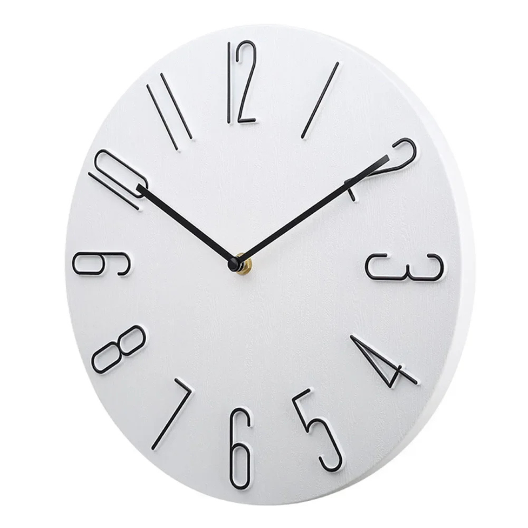 BowLift | Silent Modern Quartz Wall Clock
