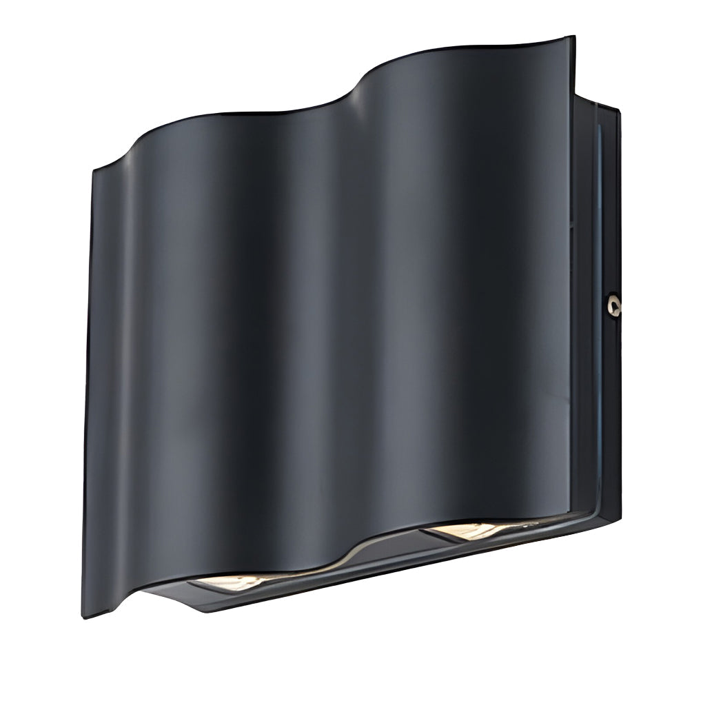 BowLift | Outdoor Black LED Wall Light Fixture
