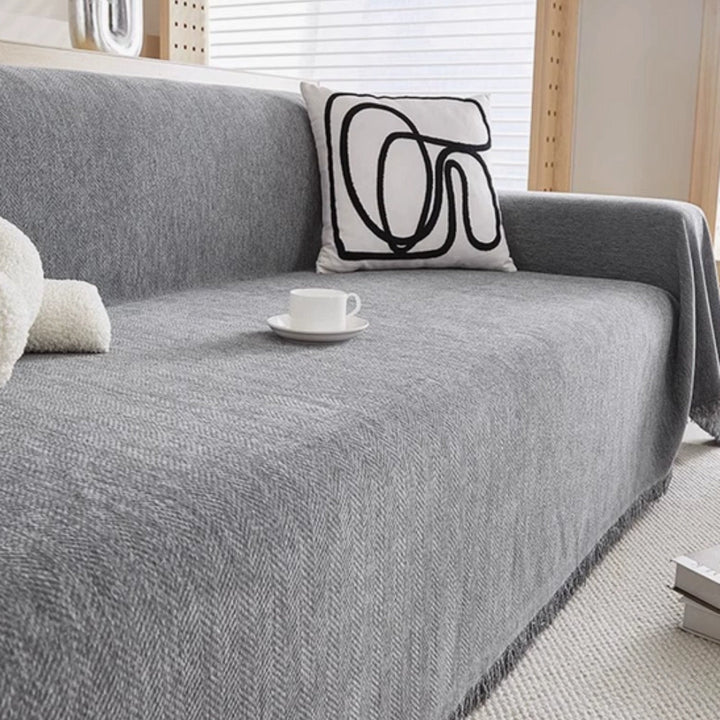 BowLift | Sofa Cover Durable Chenille Fabric Protection