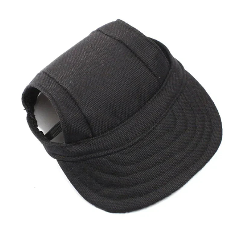 Stylish Round Brim Dog Hat - SunnyPaws Bowlift