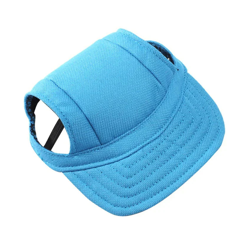 Stylish Round Brim Dog Hat - SunnyPaws Bowlift