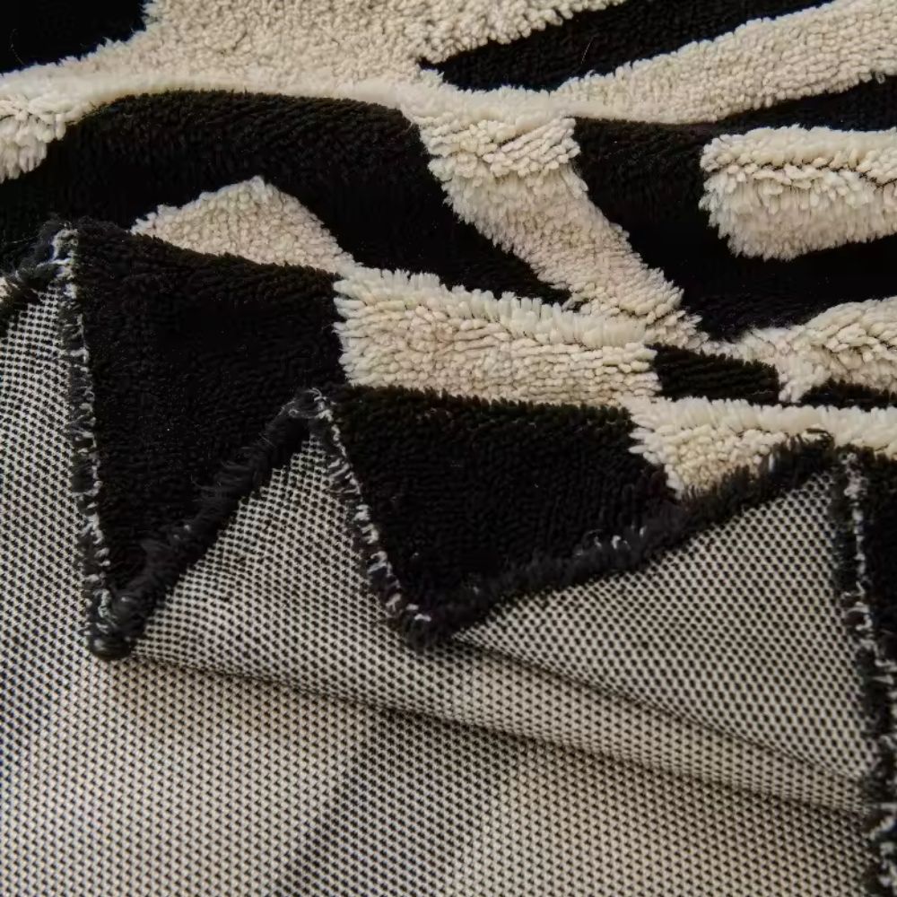 BowLift | Modern Geometric Sofa Cover Cotton Blend