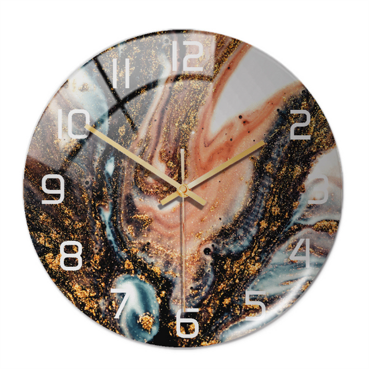 BowLift | Stylish Wall Clock with Marble Texture - MarbleTime