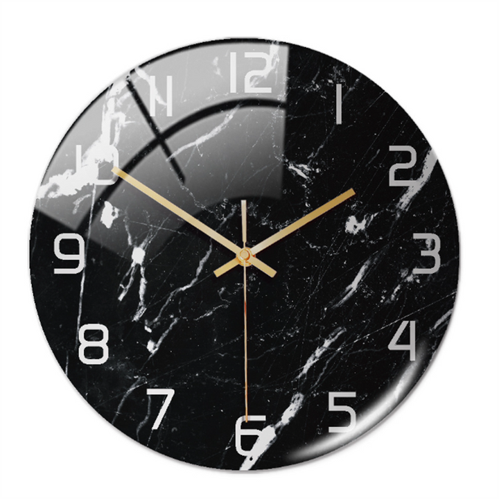 BowLift | Stylish Wall Clock with Marble Texture - MarbleTime