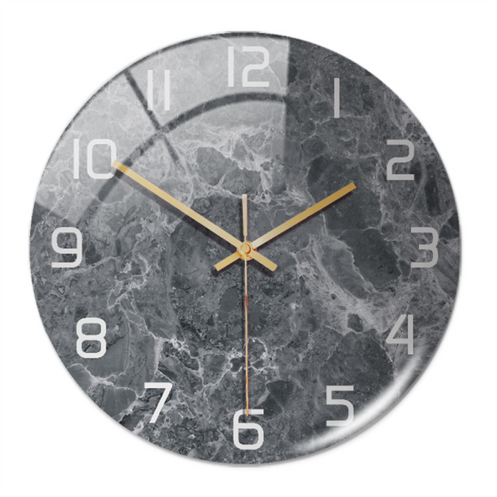 BowLift | Stylish Wall Clock with Marble Texture - MarbleTime