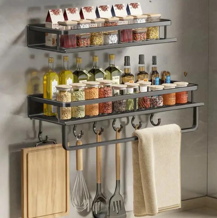BowLift | Kitchen Wall Storage Shelf Tower Trail