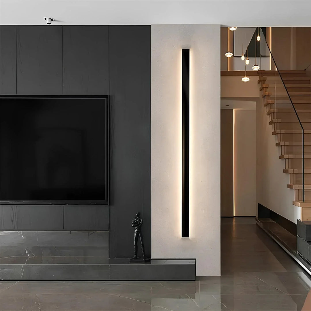 BowLift | Outdoor Wall Light Black Aluminium LED Fixture
