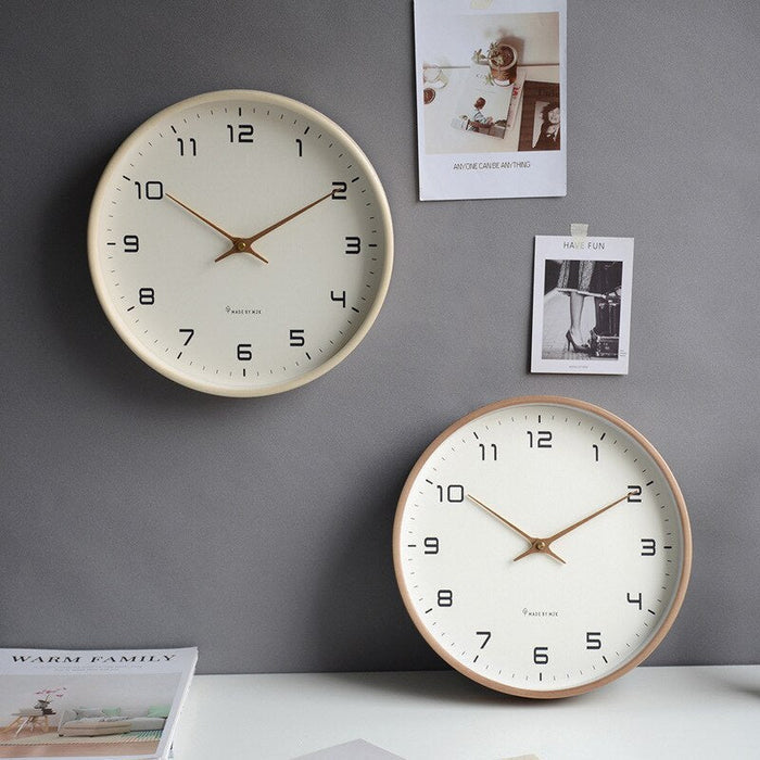 BowLift | Wooden Silent Wall Clock Modern Design