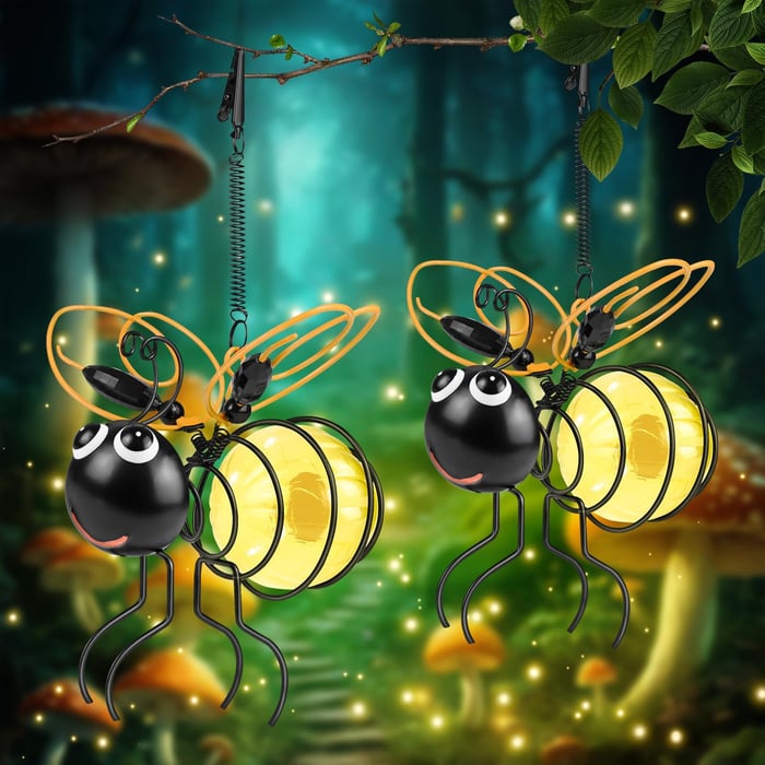 BowLift | Sunbee Light – Solar garden lamp in bee design for atmospheric lighting
