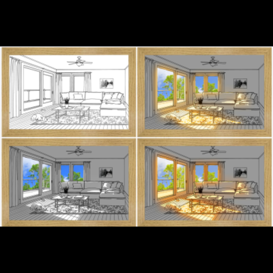 BowLift | Creative DIY Sunlight Painting Night Light