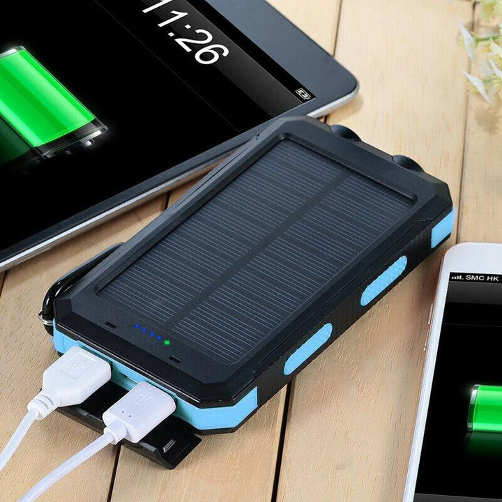 BowLift | SUNVAULT MAX – Waterproof Solar Power Bank with 30000mAh Capacity