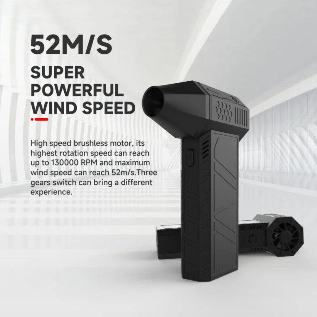 Mini Jet Fan - Compact and Portable Turbo Fan for On-the-Go Use | Bowlift
